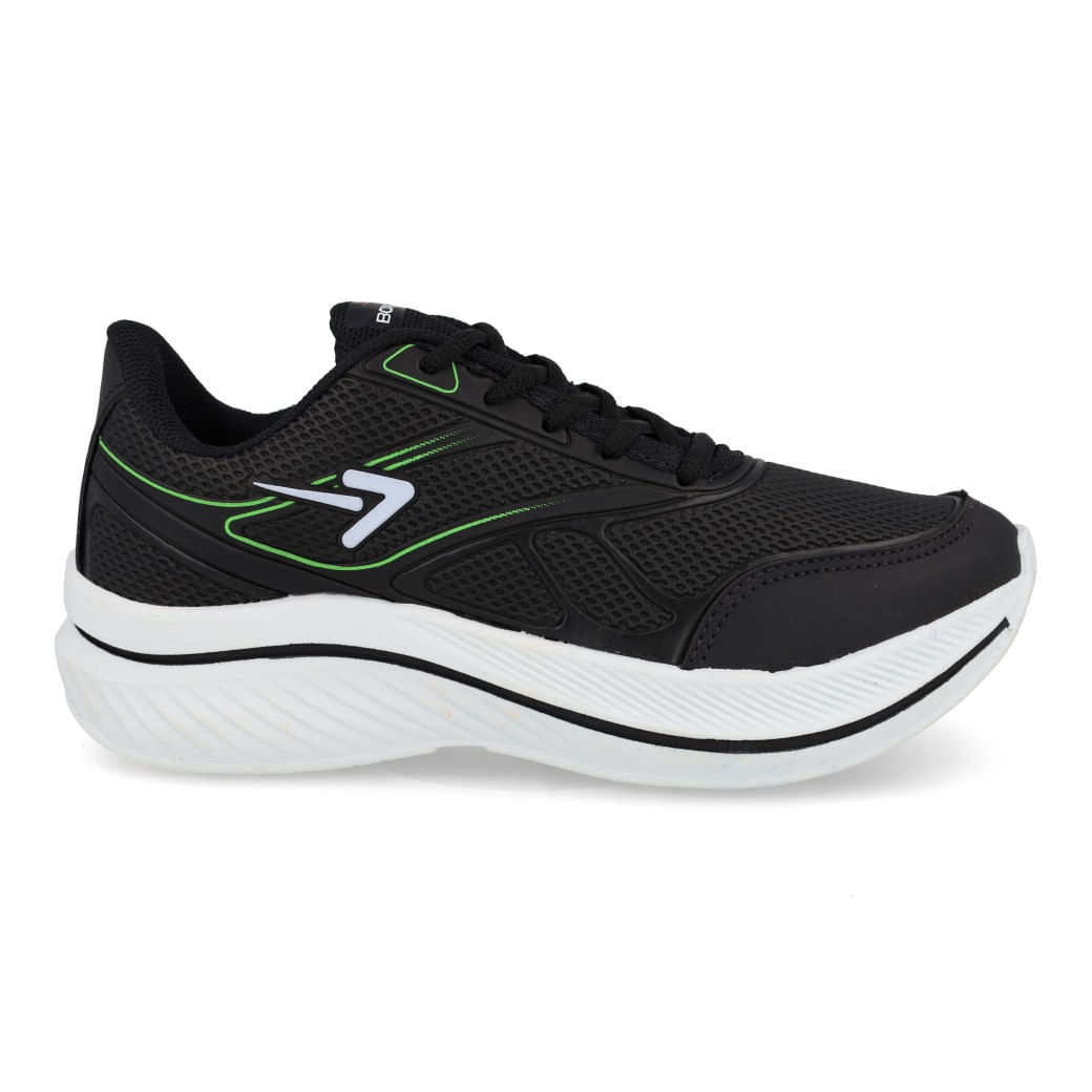 Box200 Tenis BOX BX2489-146 Preto-Verde Limao Sint_3__